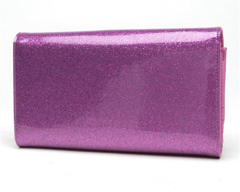 Lux de Ville Miss Lux Wallet in Violet Sparkle Rockabilly Hot Rod