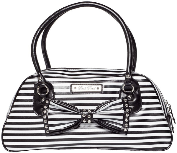 Amazon.com: Medium Tote Bag with Zipper Black White Striped Purse Beach Bag  Work Tote for Mom Teacher Handbag with 9 Pockets Gifts for Women (black and  white) : Clothing, Shoes & Jewelry