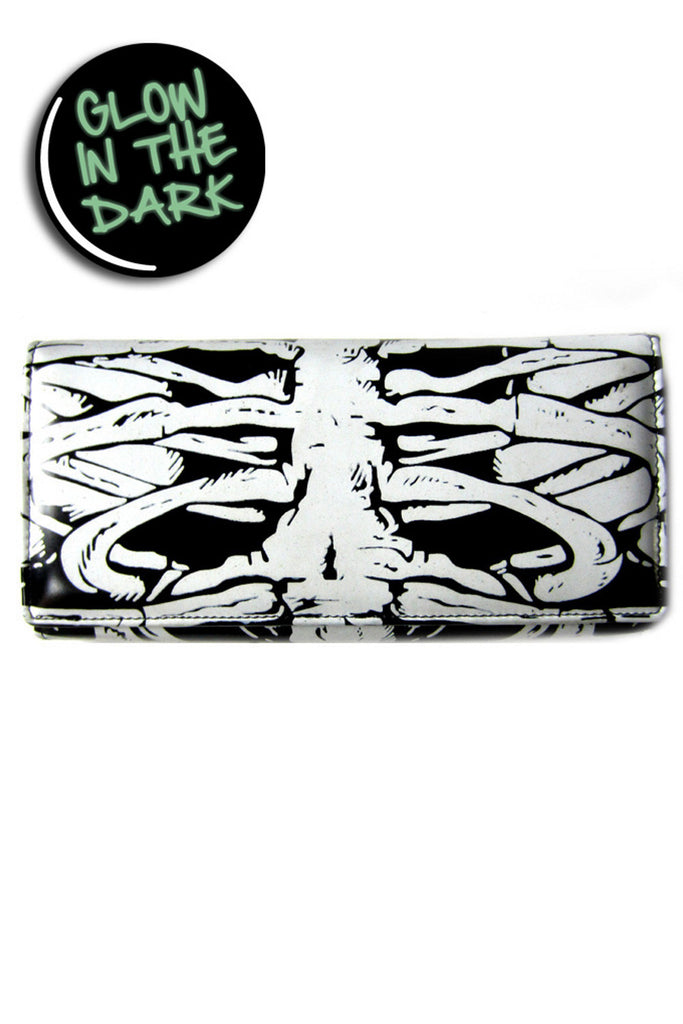 Glow in the Dark Skeleton Wallet