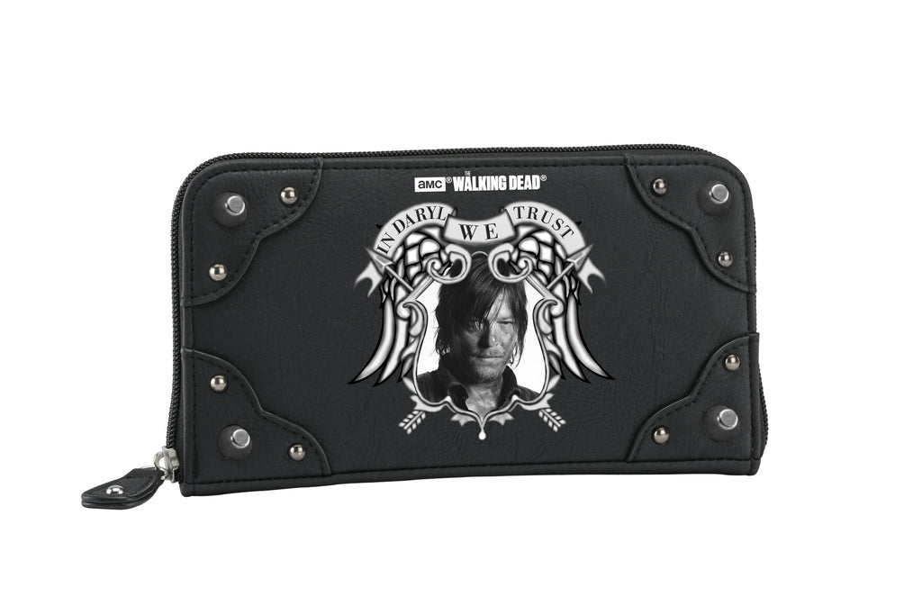 AMC Walking Dead In Daryl We Trust Wallet In Black