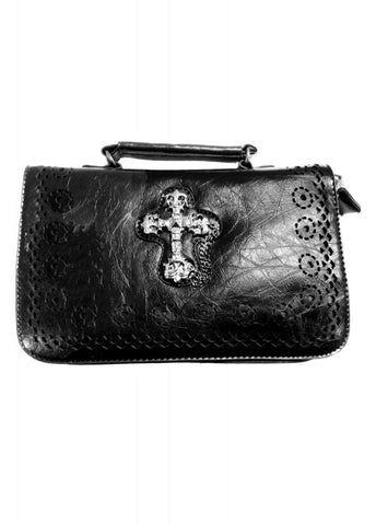 Gothic Cross Body Handbag