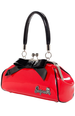 Sourpuss Super Floozy Purse in Red and Black