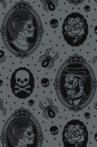 Zombie Cameo Victorian Shower Curtain